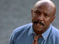 Award-winning African American actor Lou Gossett Jr.